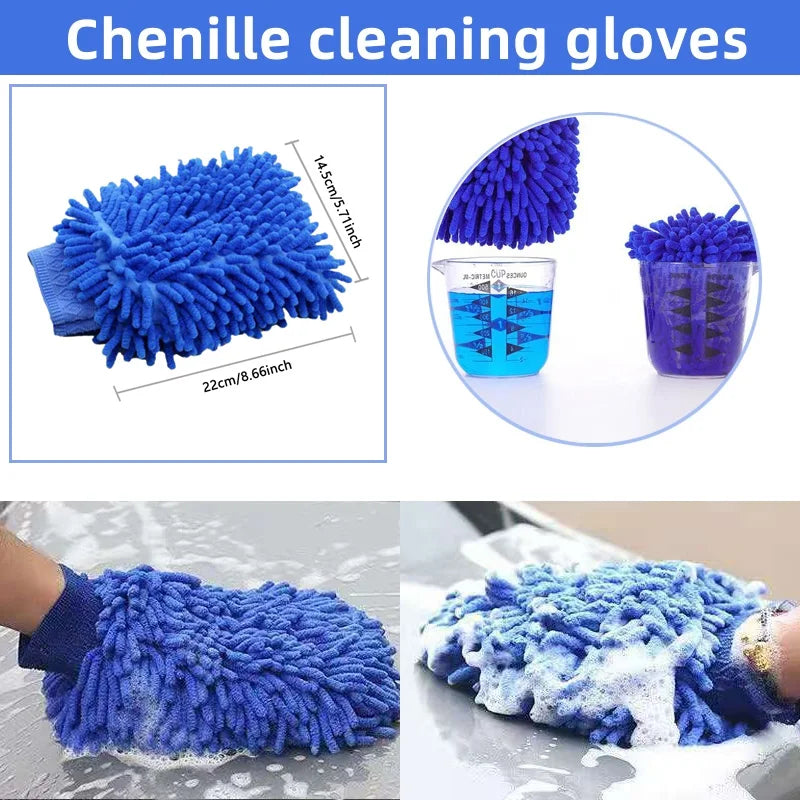 Kit de 15 brosses de détail pour voiture – Aérations et interstices
